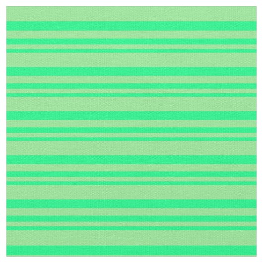 Tissu Motif rayé vert et vert clair (Fermer)
