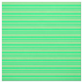 Tissu Motif rayé vert et vert clair (Échantillon)