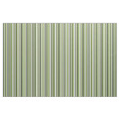 Tissu Motif rayé vert, noir et blanc (Yard)