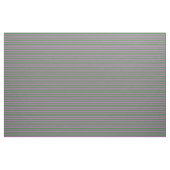 Tissu Motif rayé vert orchidée et forêt (Yard)