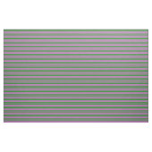 Tissu Motif rayé vert orchidée et forêt (Fat Quarter)