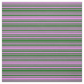Tissu Motif rayé violet et vert foncé (Échantillon)