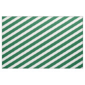 Tissu Motif rayée verte et blanche (Yard)