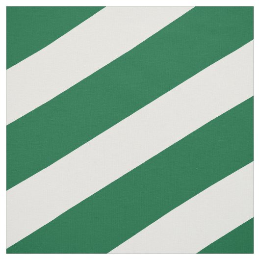 Tissu Motif rayée verte et blanche (Échantillon)