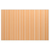 Tissu Motif rayures blanches orange (Fat Quarter)
