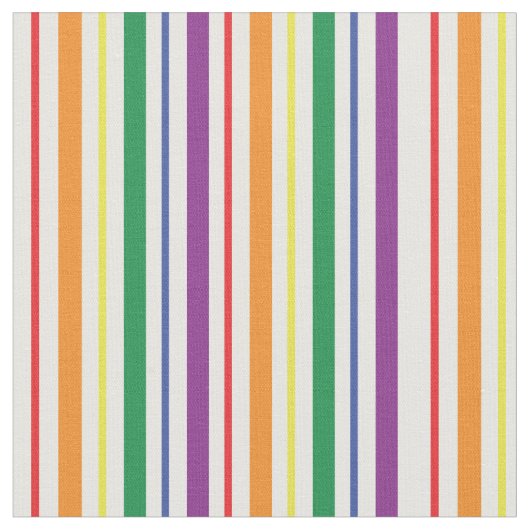 Tissu Motif rayures de carnaval arc-en-ciel chic (Fermer)