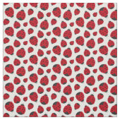 Tissu Motif Red Ladybug (Échantillon)