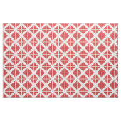 Tissu Motif Red White Trendy Triangles (Yard)