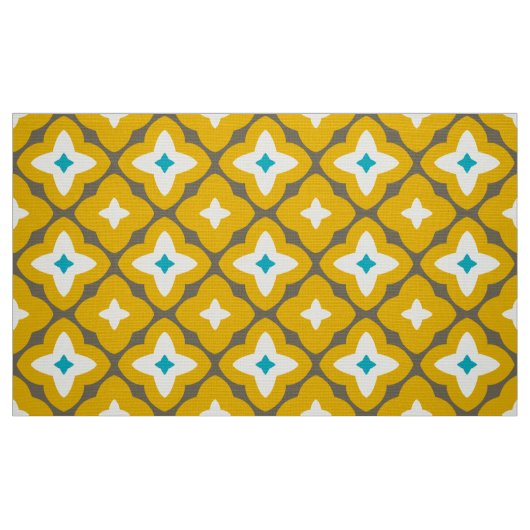 Tissu Motif rétro (Fat Quarter)