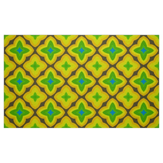 Tissu Motif rétro (Fat Quarter)
