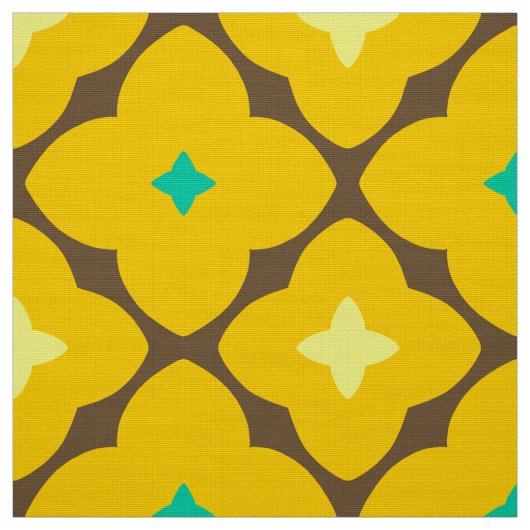 Tissu Motif rétro (Échantillon)