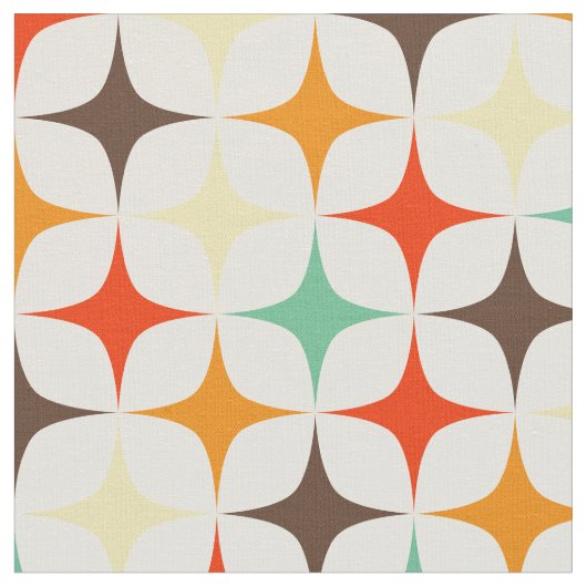 Tissu Motif rétro (Fermer)