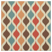 Tissu Motif rétro (Échantillon)
