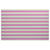 Tissu Motif Retro coloré Chevron (Yard)