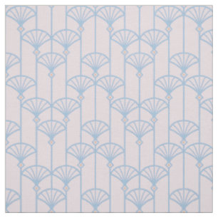 Tissu Motif rétro de style Art déco.