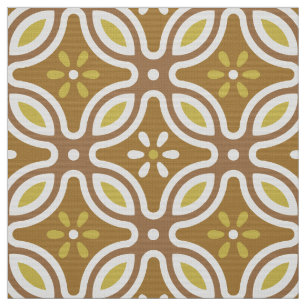 Tissu motif rétro des années 60 les années 70