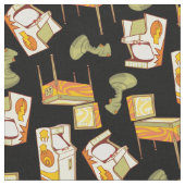Tissu Motif Retro Games (Fermer)