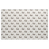 Tissu Motif riant de diamant de Bouddha (Fat Quarter)