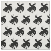 Tissu Motif Rodeo Cowboy (Échantillon)
