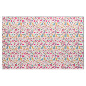 Tissu Motif romantique coloré (Fat Quarter)