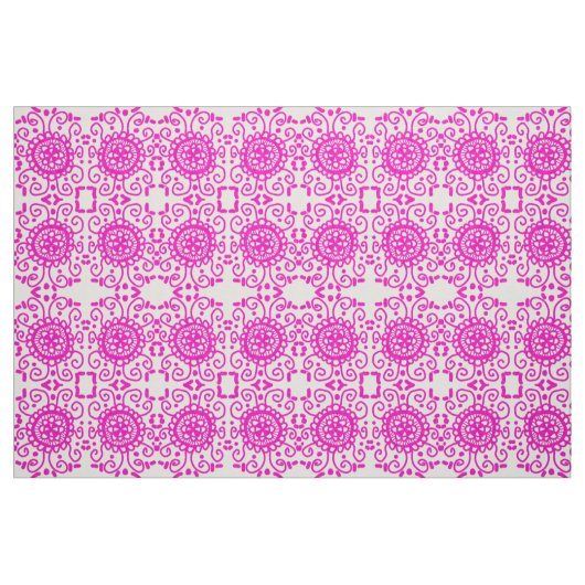 Tissu motif rose (Fat Quarter)