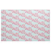 Tissu Motif rose Chido d'Axolotl de Chibi (Fat Quarter)