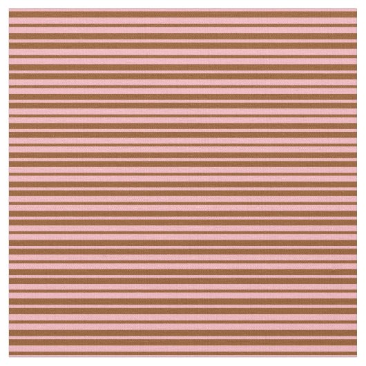 Tissu Motif rose clair et Brown (Fermer)
