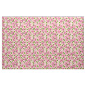 Tissu Motif rose d'aquarelle rose (Yard)