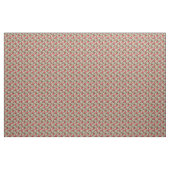 Tissu Motif rose de fraise (Yard)