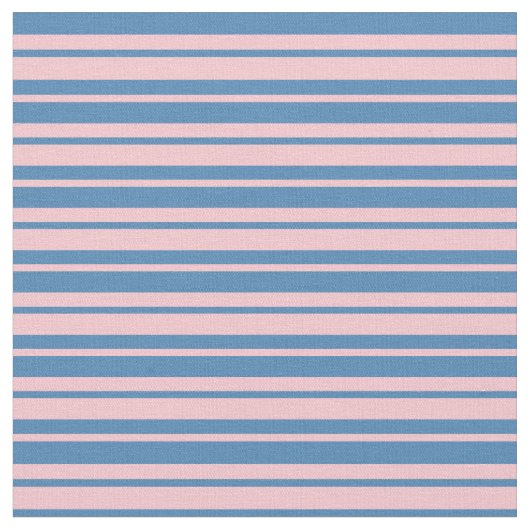 Tissu Motif rose et bleu des rayures (Fermer)