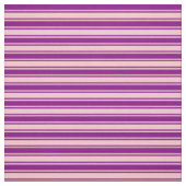 Tissu Motif rose et violet (Échantillon)