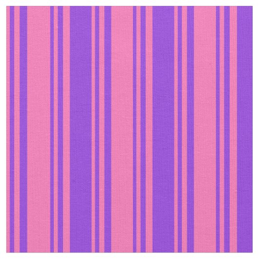 Tissu Motif rose et violet chaud des rayures (Fermer)