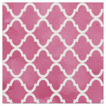 Motif rose foncé chic de Quatrefoil de style