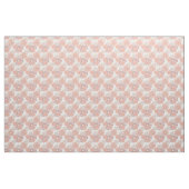 Tissu Motif rose Gold Flower (Yard)
