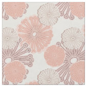 Tissu Motif rose Gold Flower (Fermer)