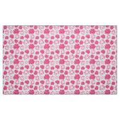 Tissu Motif rose Lotus (Fat Quarter)