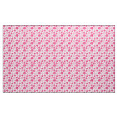 Tissu Motif rose Lotus (Yard)