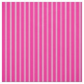 Tissu Motif rose profond et gris clair (Échantillon)