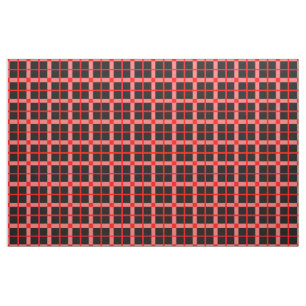 Tissu motif rose sombre classique de plaid de tartan de
