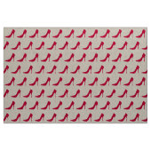 TISSU MOTIF ROUGE CLASSIQUE DE STYLETS (Yard)