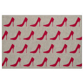 TISSU MOTIF ROUGE CLASSIQUE DE STYLETS (Fat Quarter)