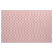 Tissu Motif rouge de crabe de bande dessinée (Yard)
