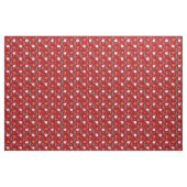 Tissu Motif rouge de Noël (Yard)
