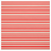 Tissu Motif rouge et beige (Échantillon)