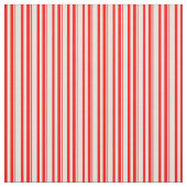 Tissu Motif rouge et beige (Échantillon)