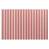 Tissu Motif rouge et beige (Fat Quarter)