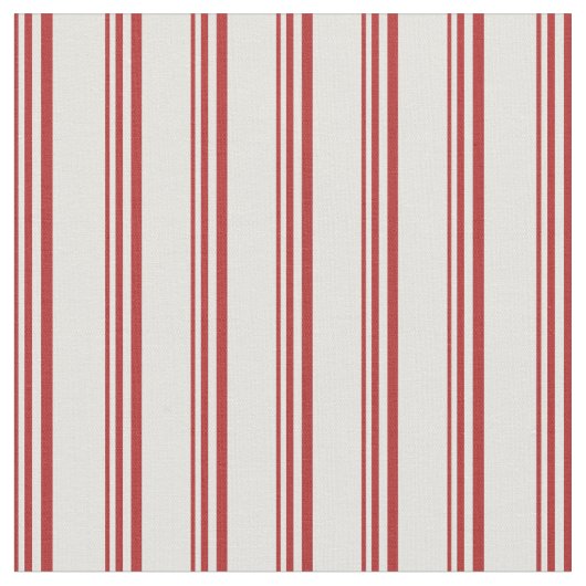 Tissu Motif rouge et blanc clair (Fermer)