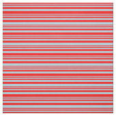 Tissu Motif rouge et bleu clair (Échantillon)