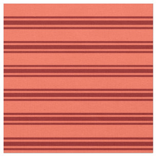 Tissu Motif rouge et rouge foncé/rayé