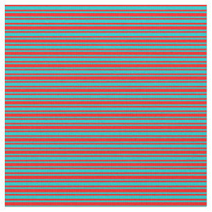 Tissu Motif rouge et turquoise foncé à rayures/à carreau
